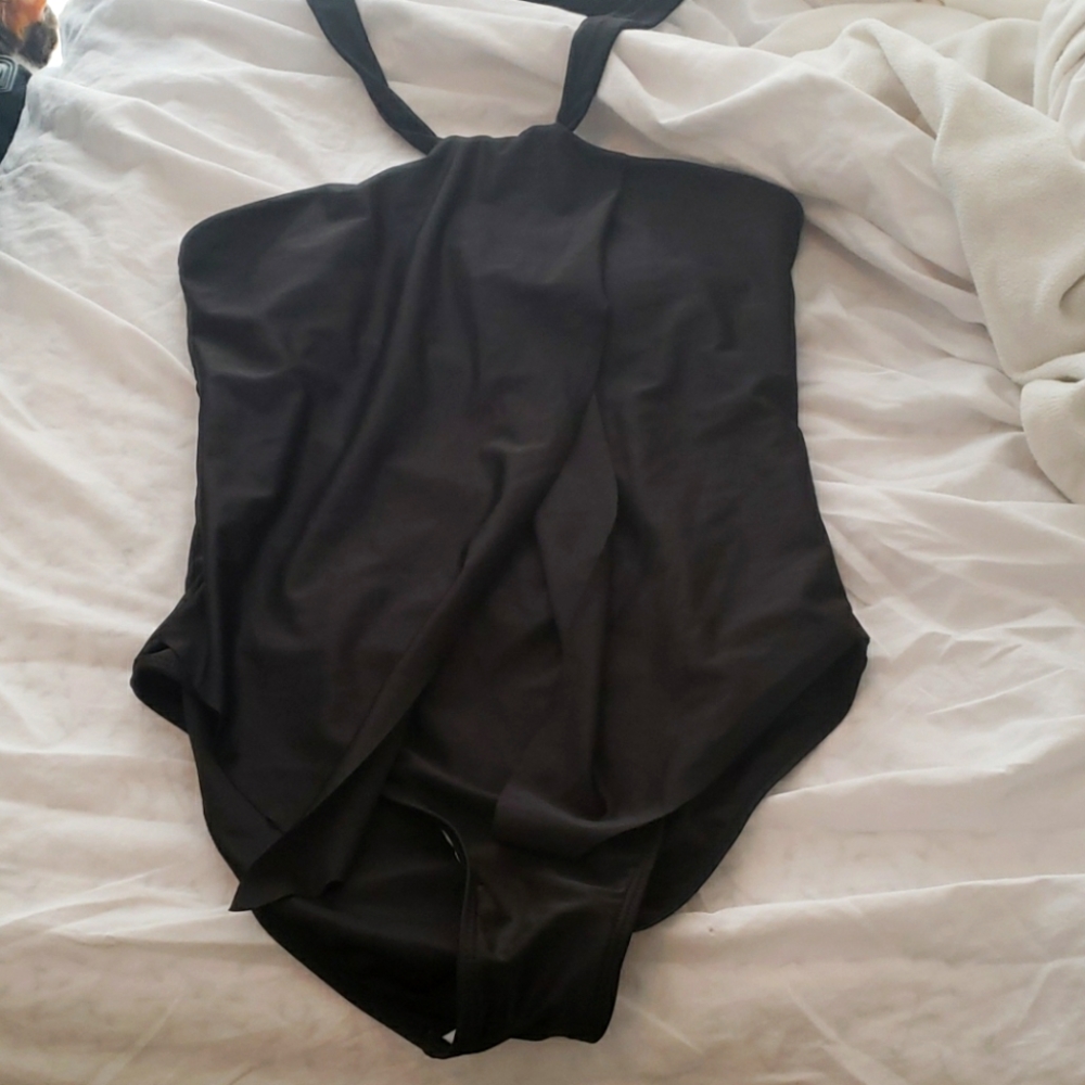 NWOT Draped, flowy one piece